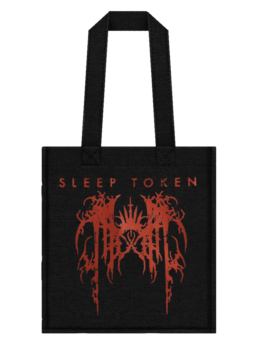 Sleep Token Grunge Logo Black Tote Bag
