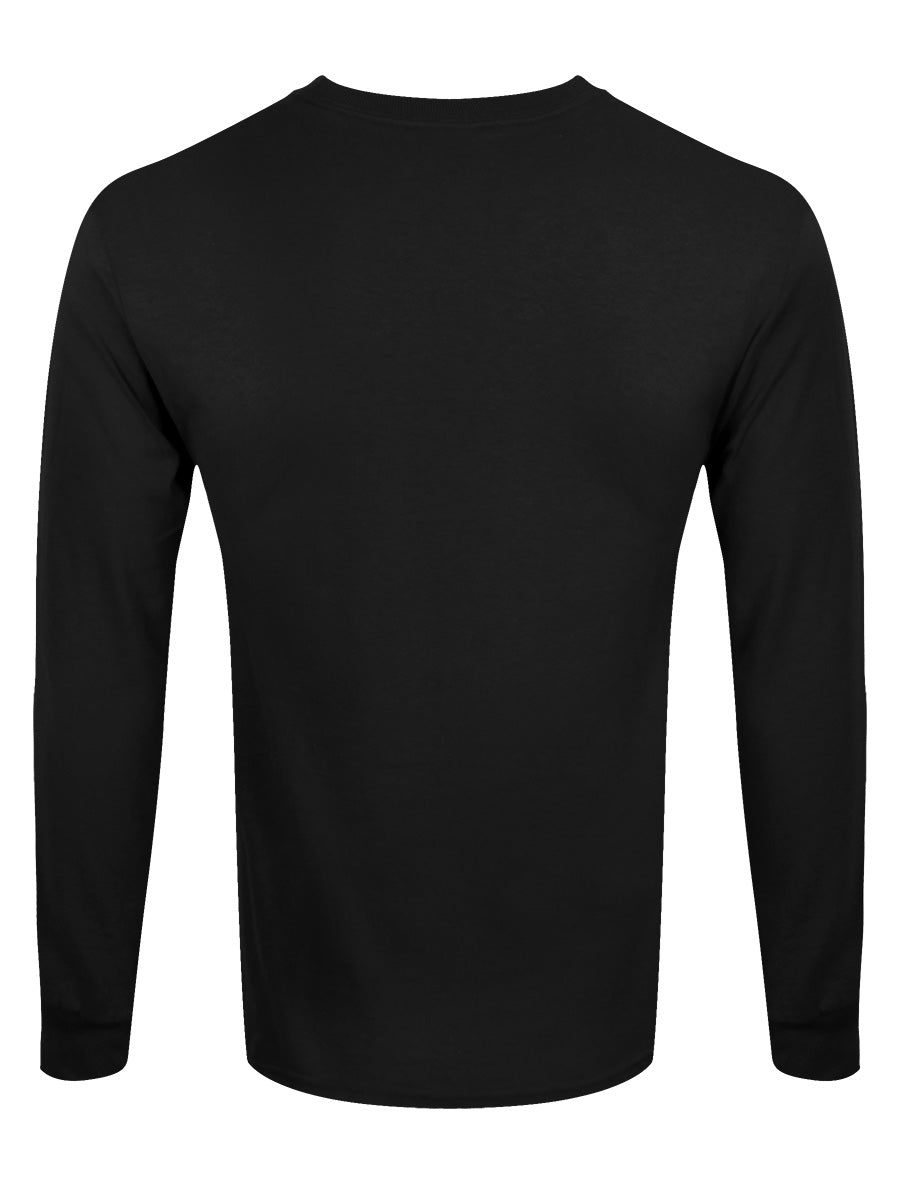 Playstation Logo Men's Black Long-sleeve T-Shirt