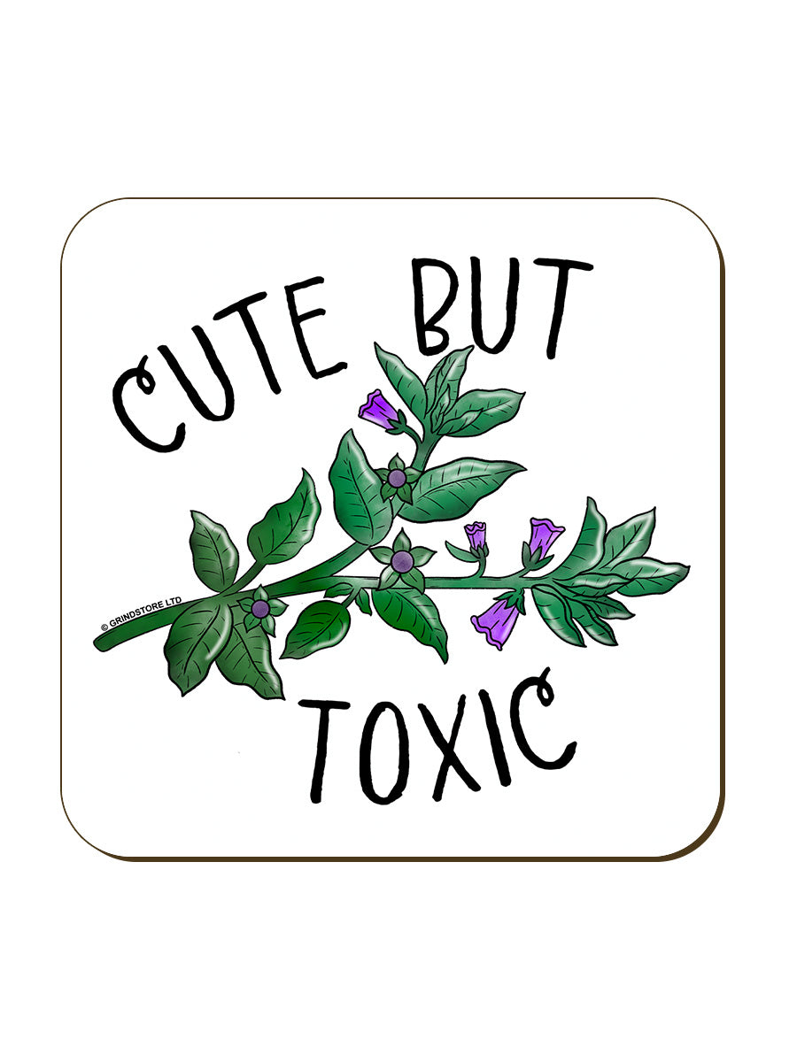 Cute But Toxic Square Coaster