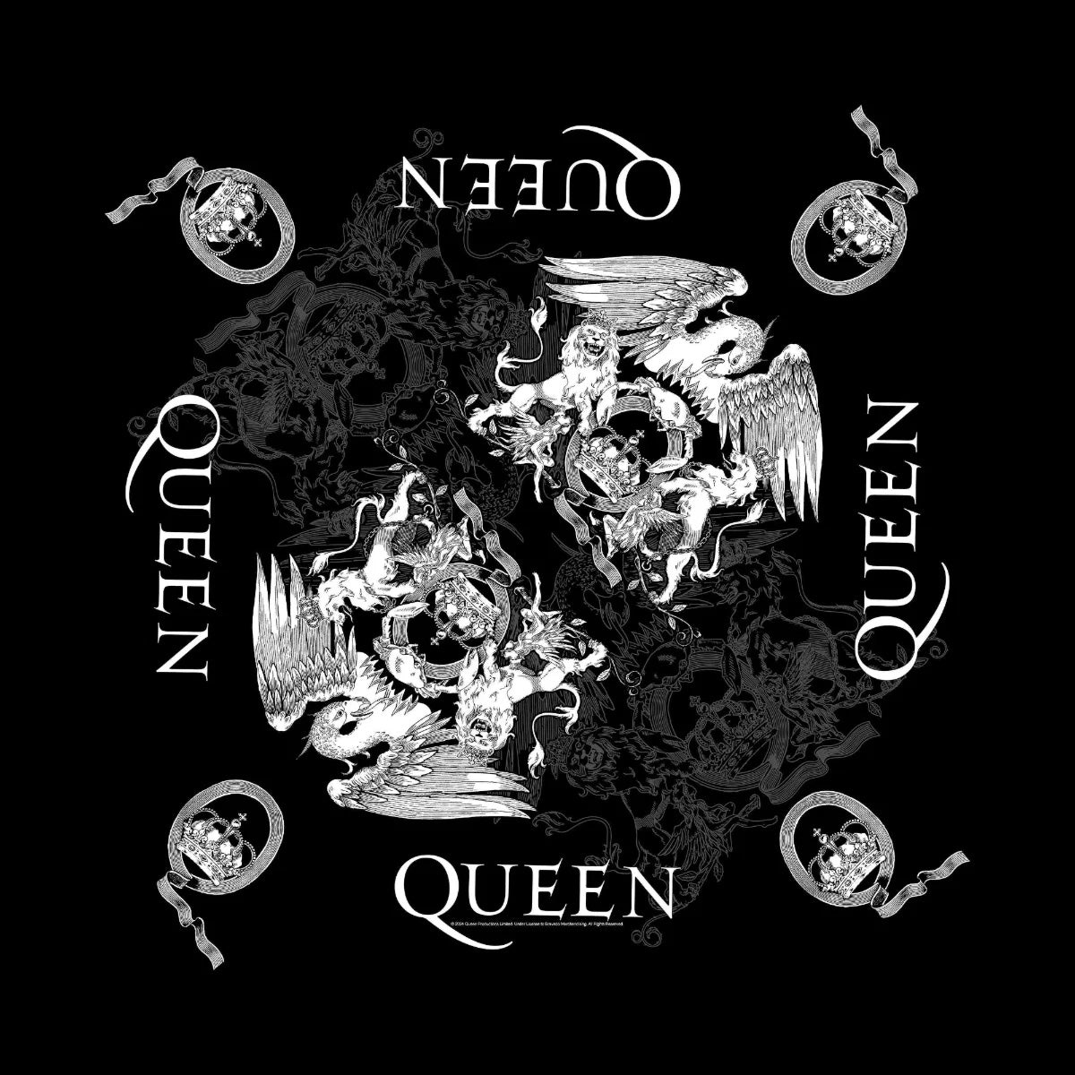 Queen Crest Bandana