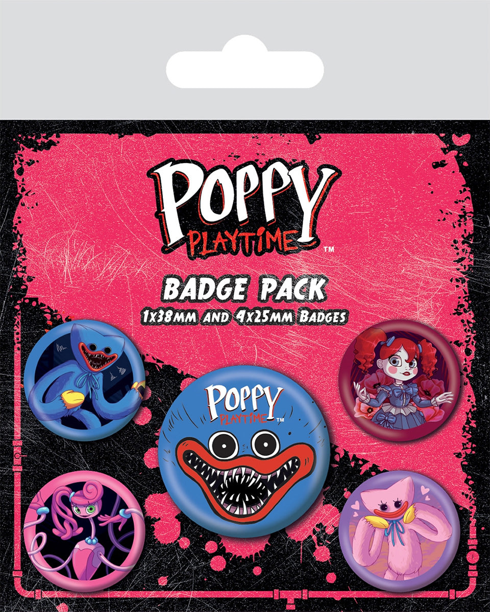 Poppy Playtime Badge Pack