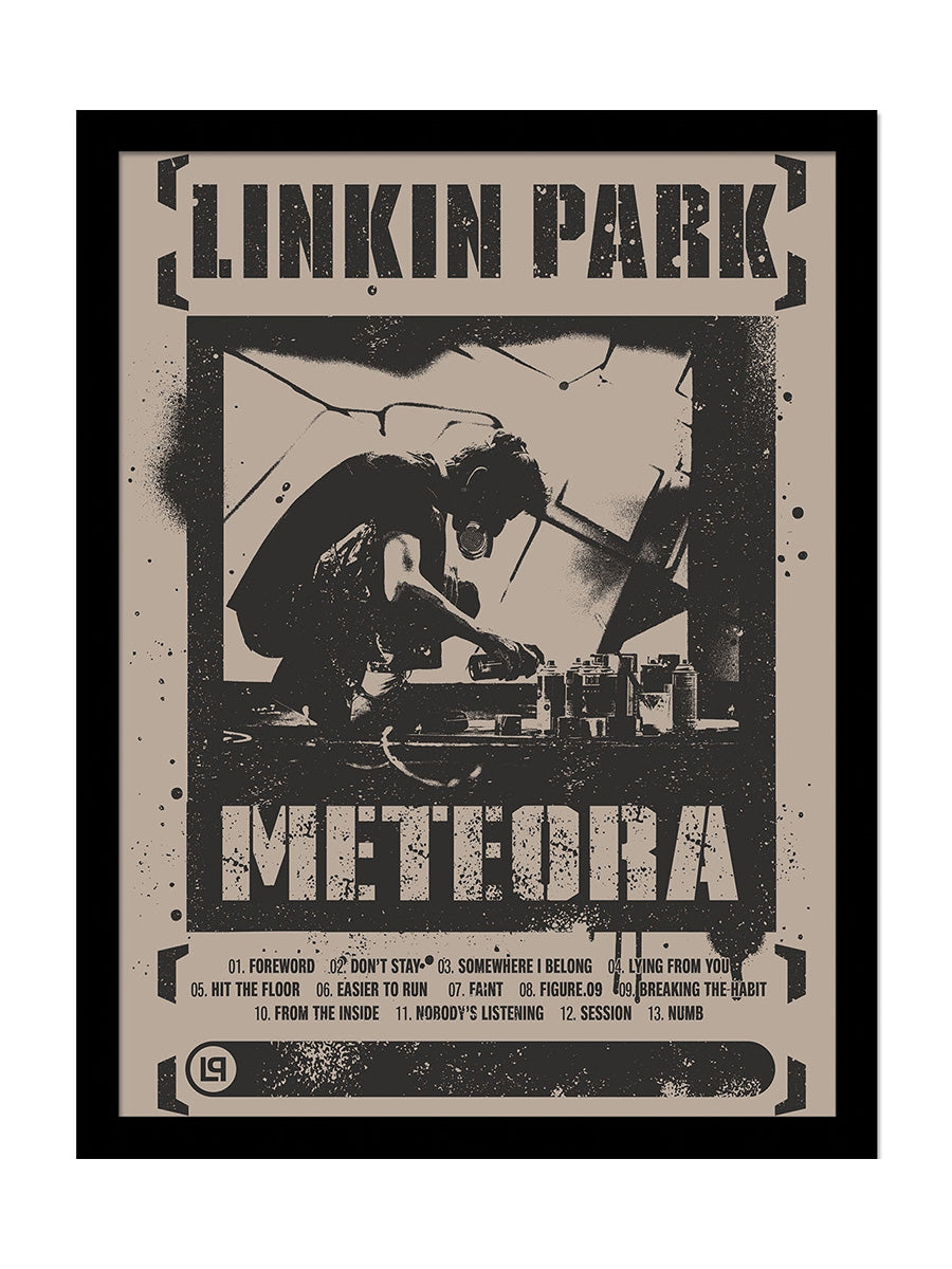 Linkin Park Meteora Framed Collector Print