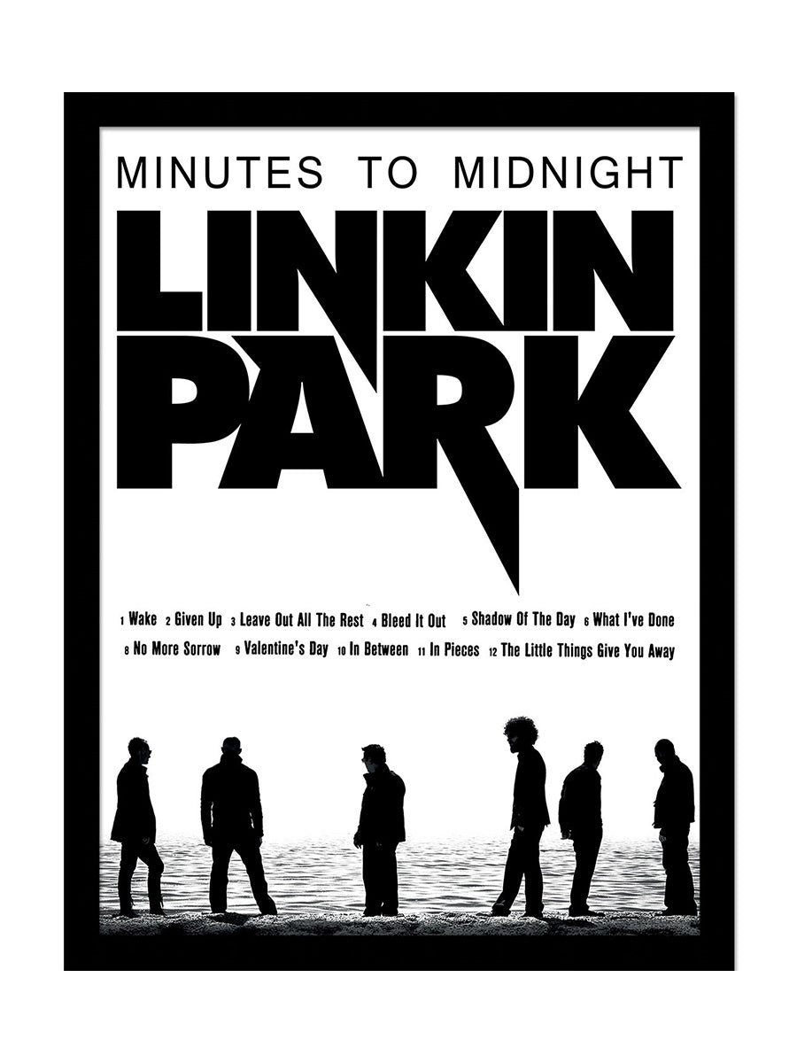 Linkin Park Minutes to Midnight Framed Collector Print