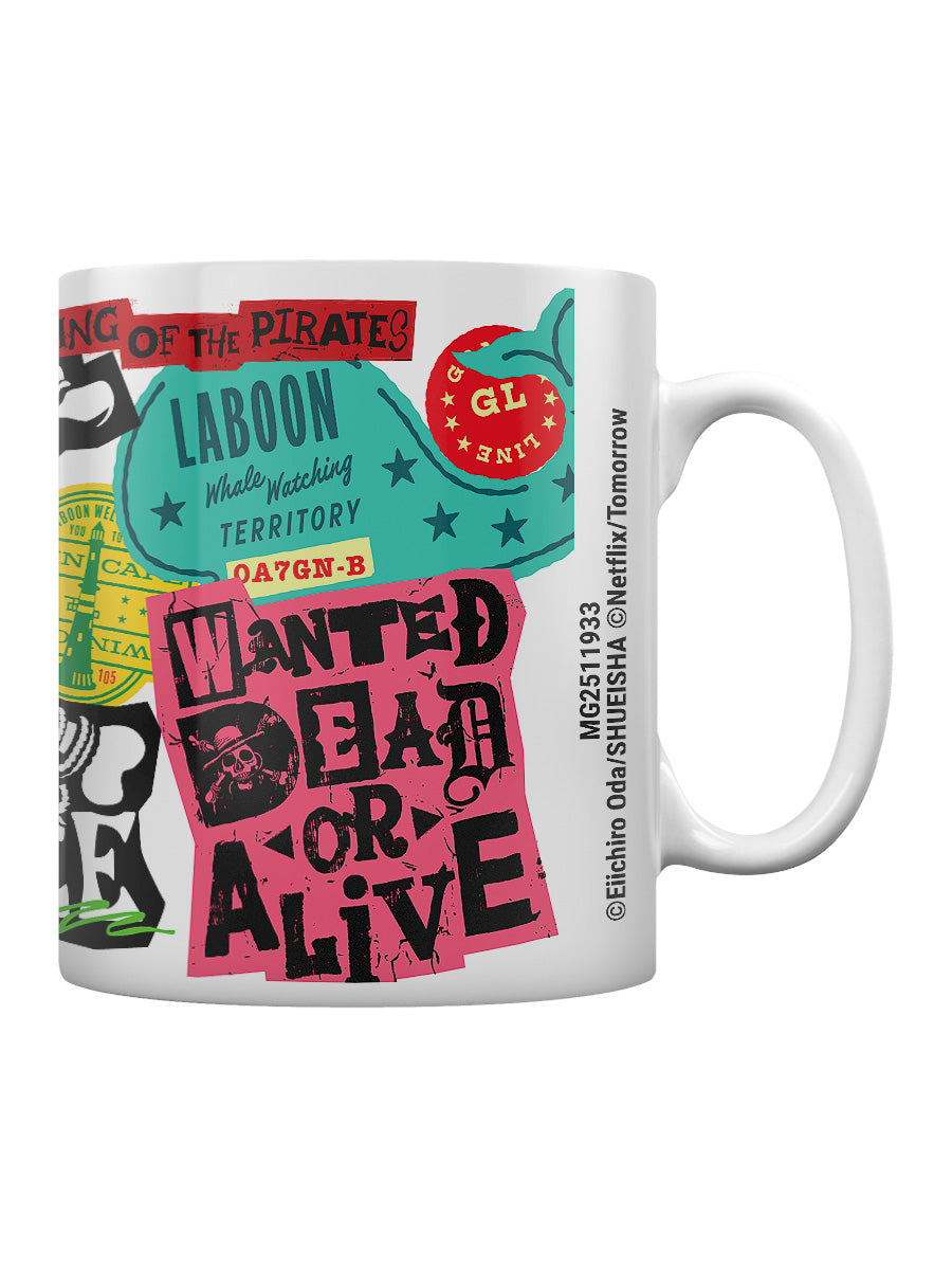 One Piece Live Action Season 2 Stickers Mug