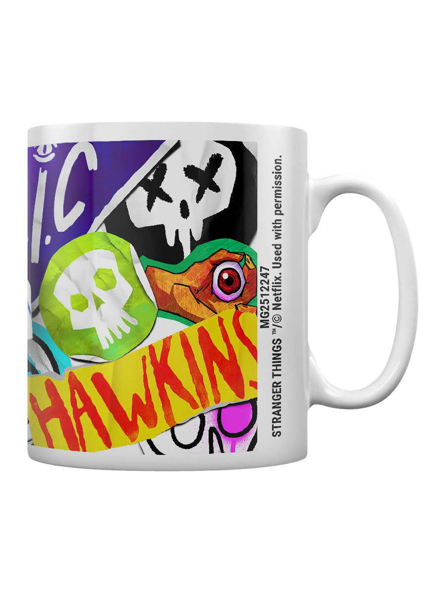 Stranger Things Tales From '85 Stickers Mug