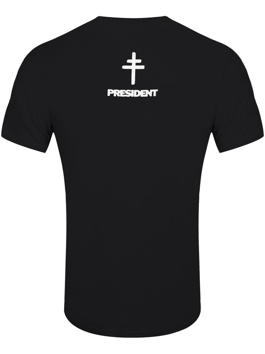President Angel Men's Black T-Shirt