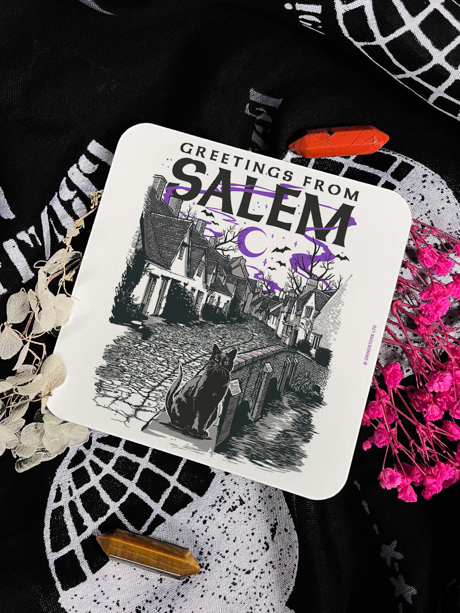 Greetings From Salem Square Coaster