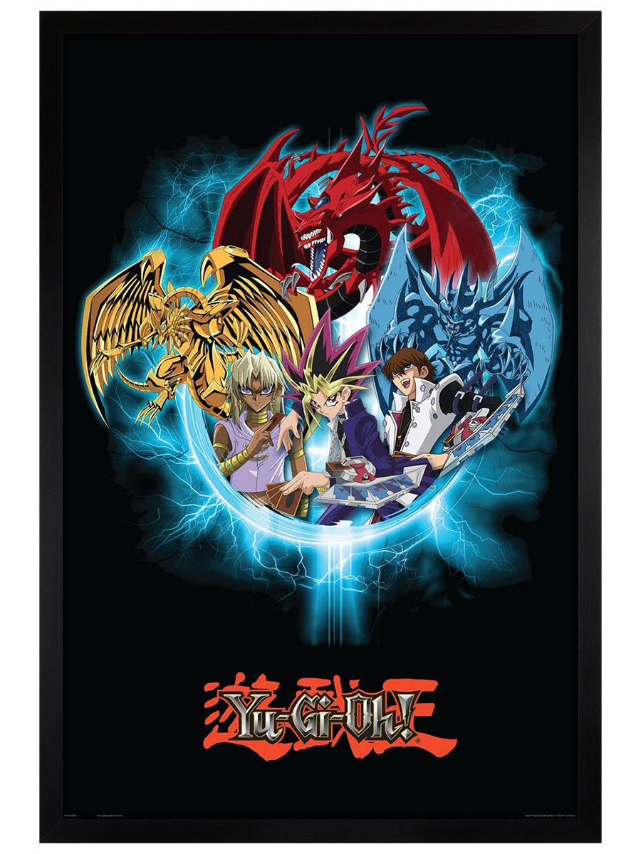 Yu-Gi-Oh! Key Characters Blue Maxi Poster