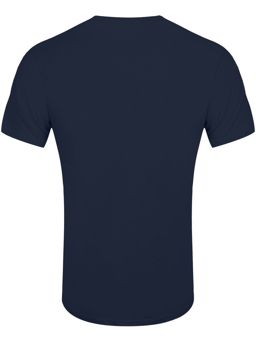 The Beatles Abbey Road Characters Men's Navy T-Shirt