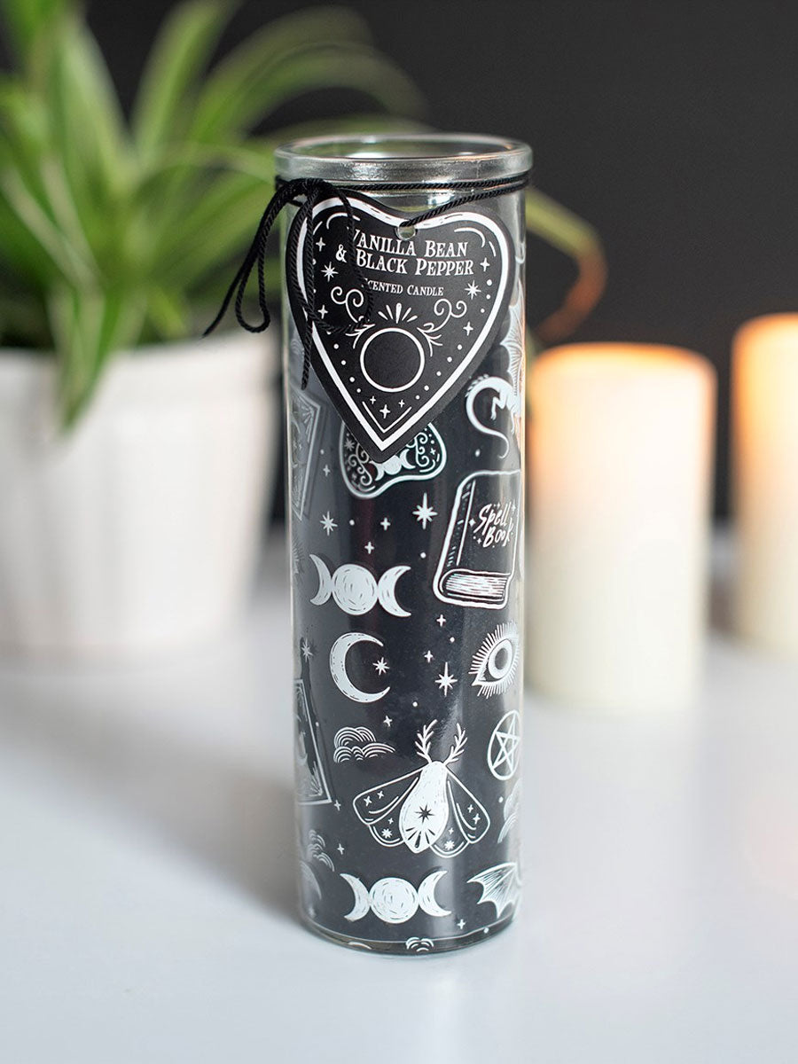 Vanilla Bean & Black Pepper Tube Candle