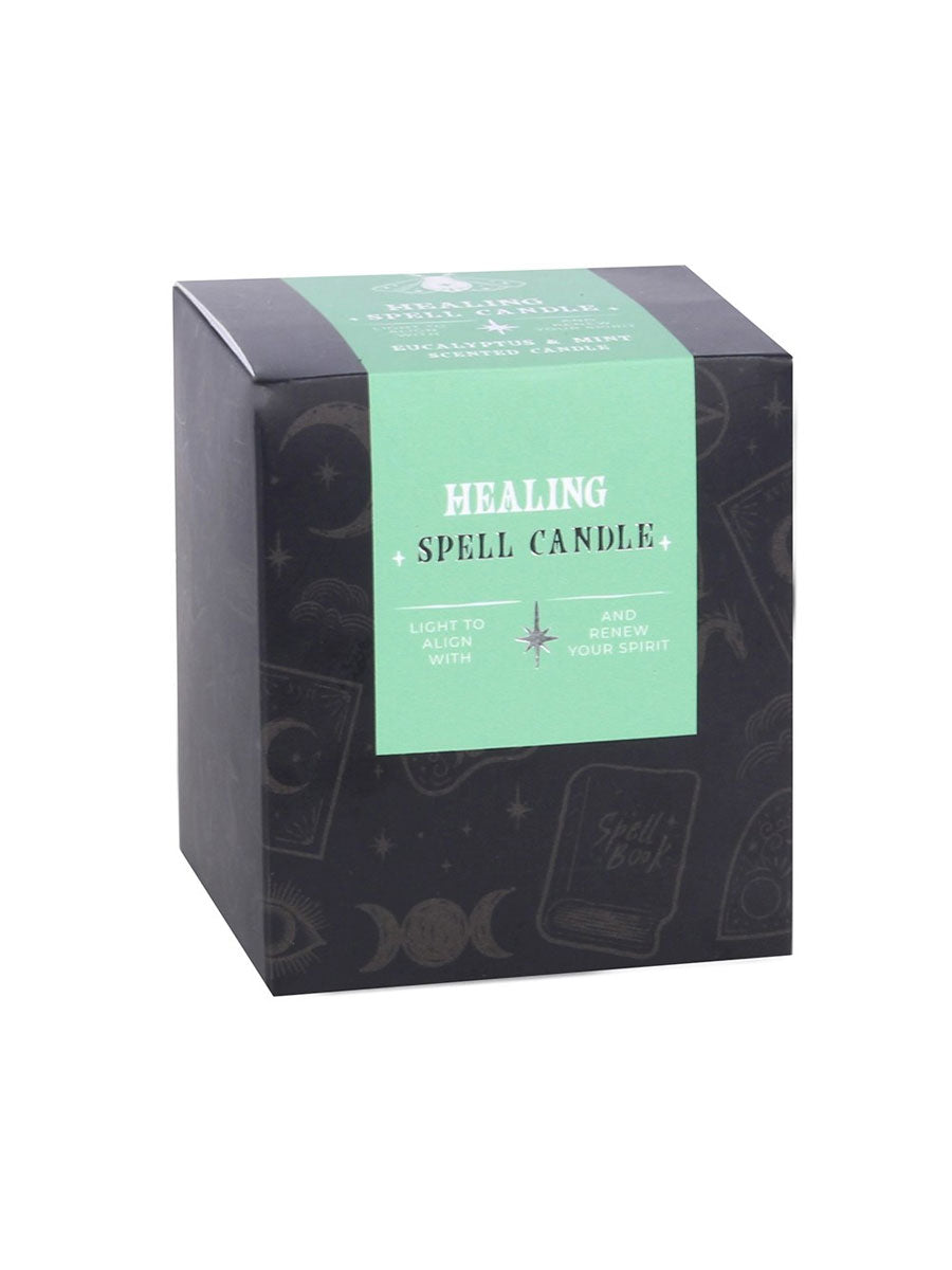 Healing - Eucalyptus Mint Scented Spell Candle