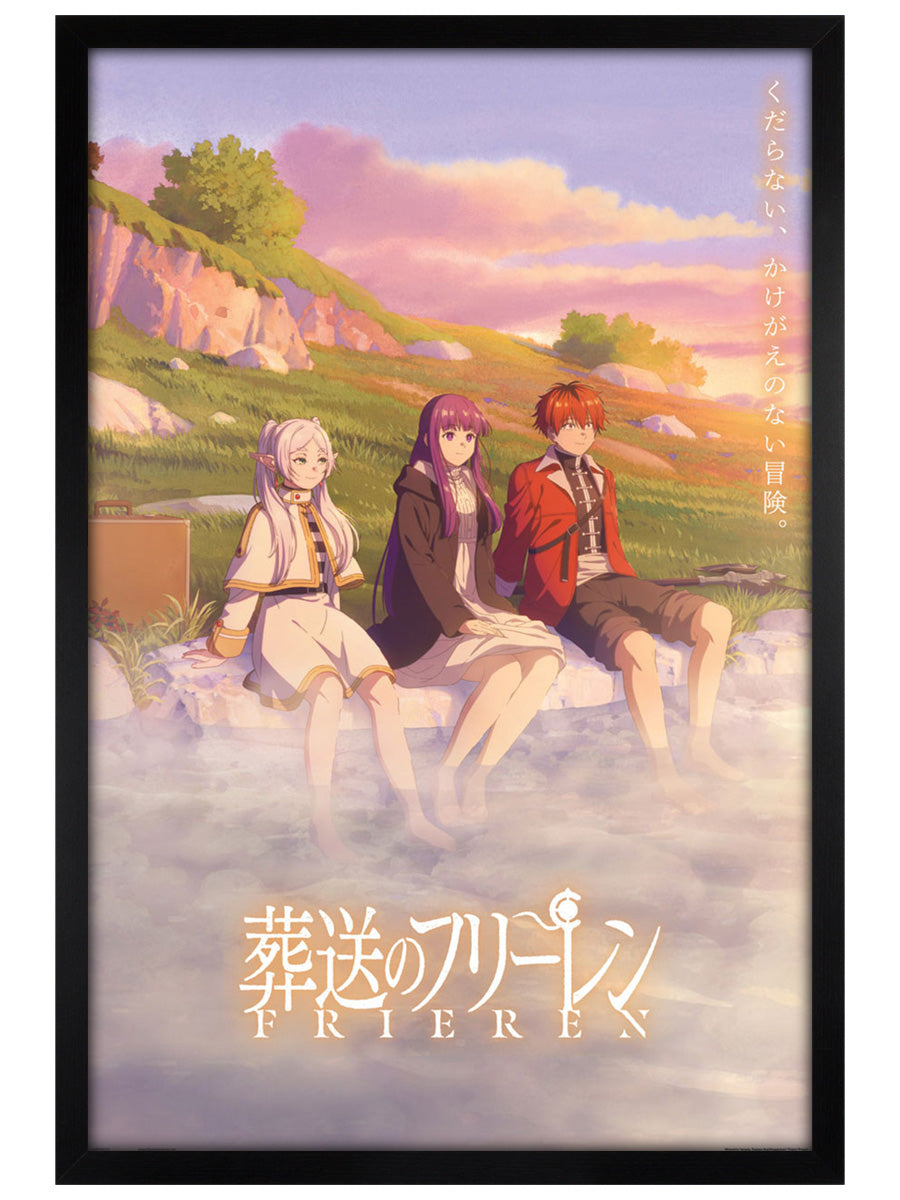 Frieren Etwas Mountains Maxi Poster