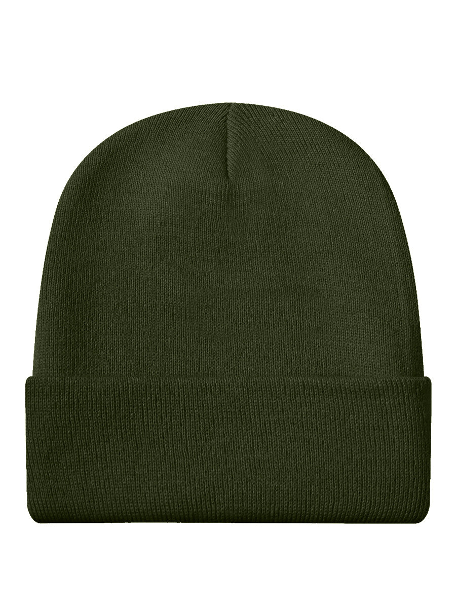 Don't Give A Duck Olive Green Beanie