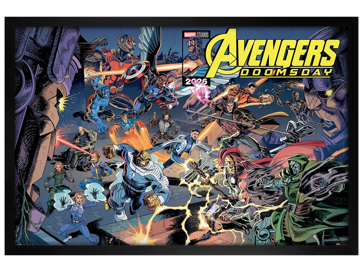 Avengers Doomsday Characters Comic Maxi Poster