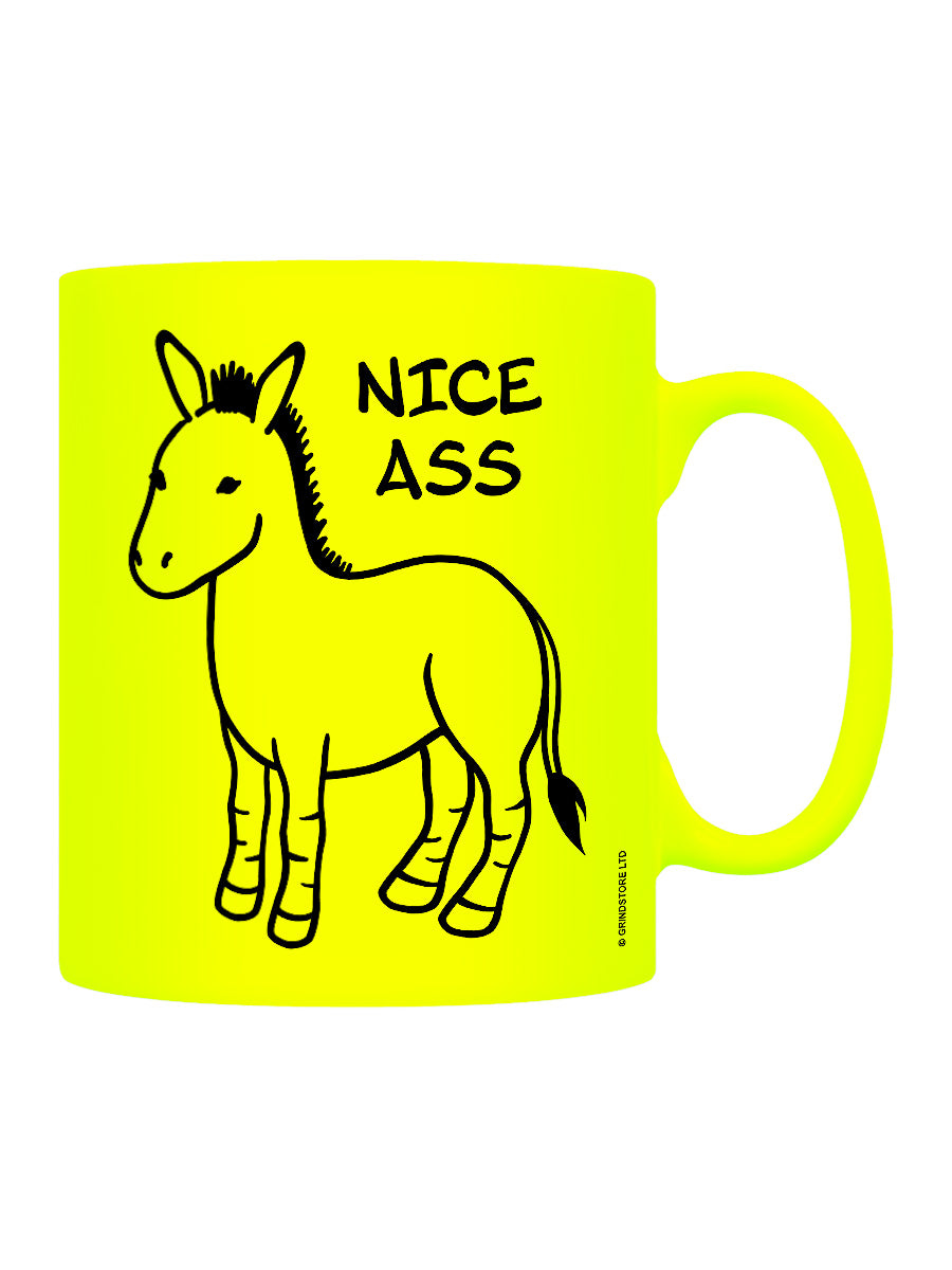 Nice Ass Yellow Neon Mug