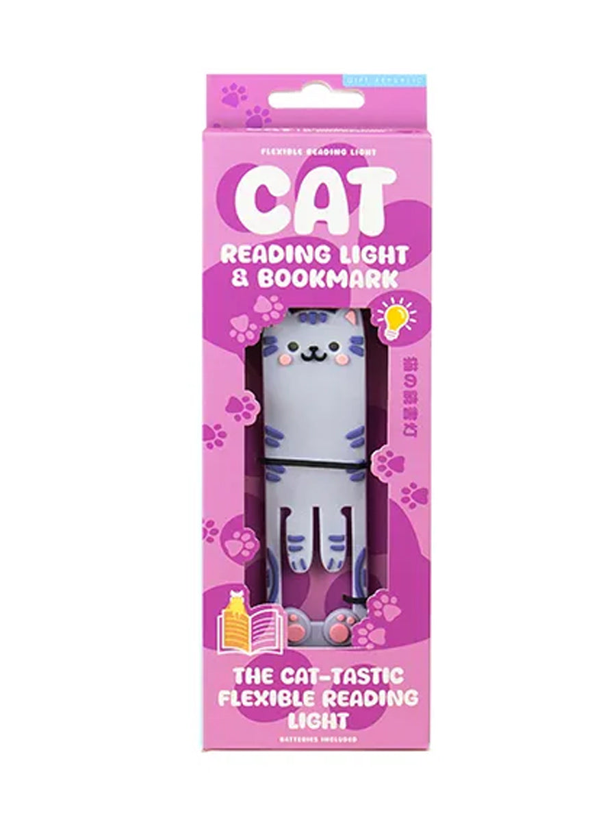 Cat Reading Light and Bookmark