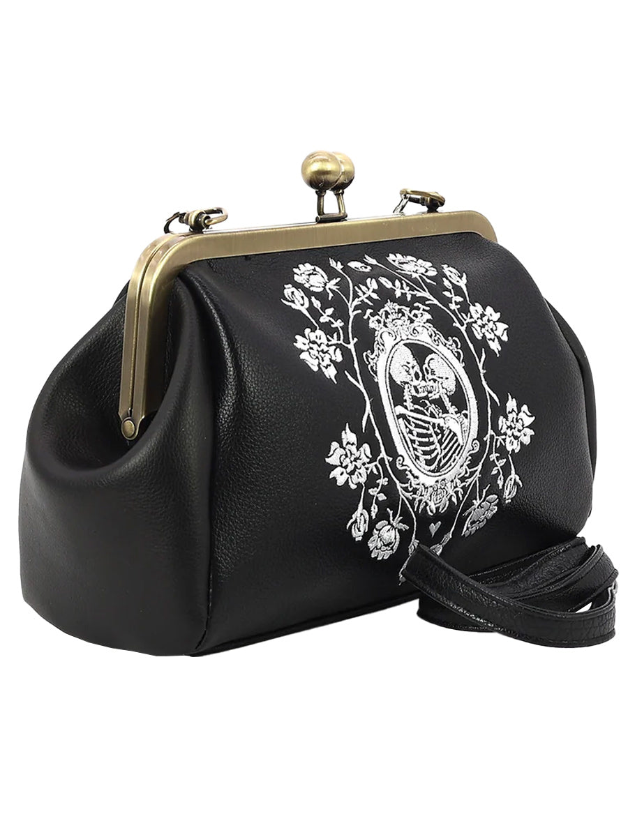 The Lovers Kisslock Bag in Vinyl