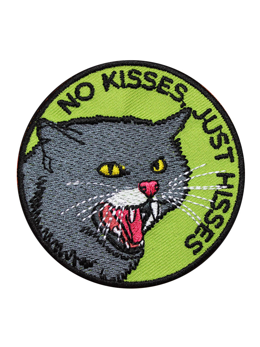 No Kisses Just Hisses Patch