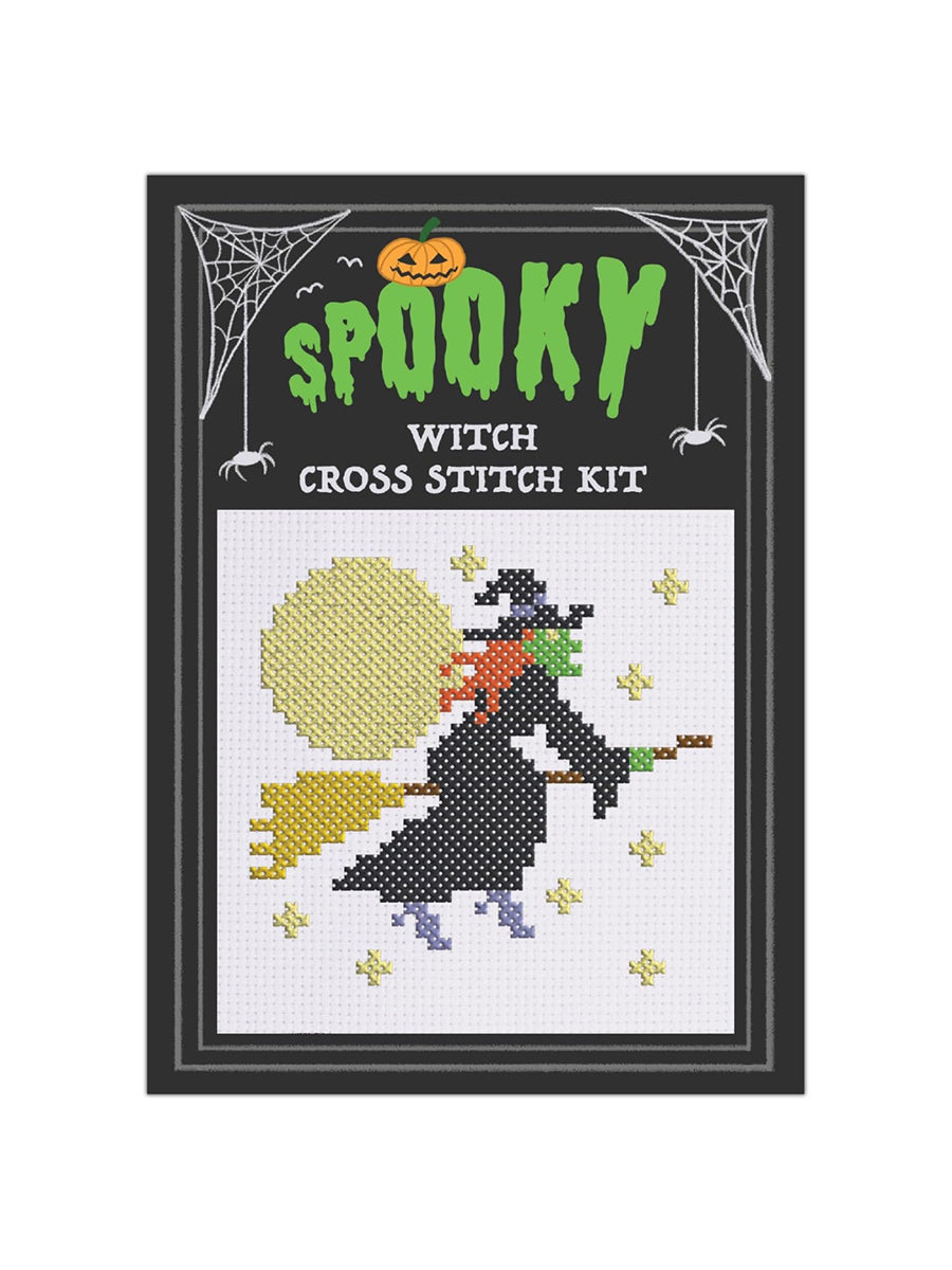Sew & So On Cross Stitch Gift Set - 12 Spooky Mini Designs