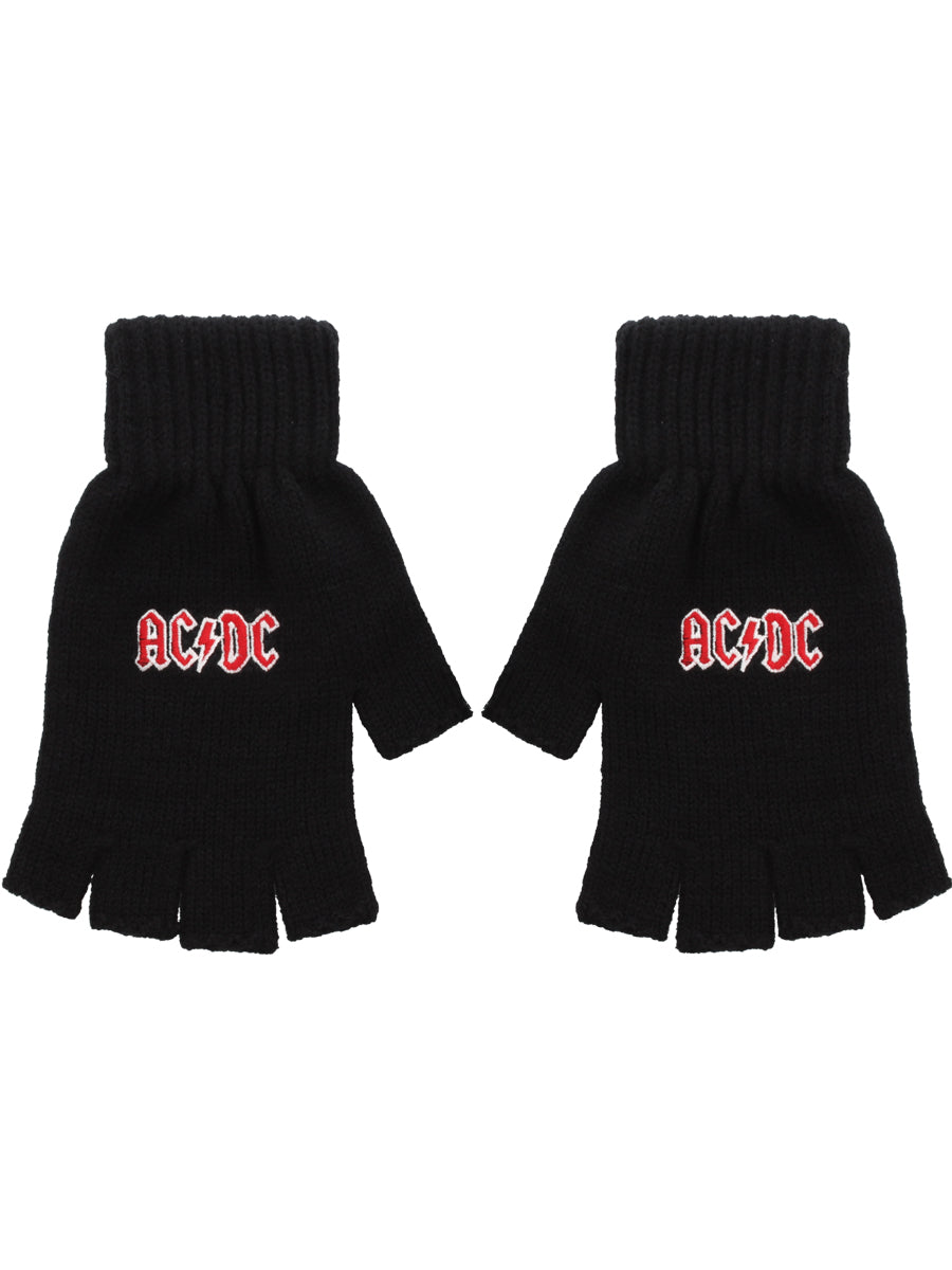 AC/DC Fingerless Gloves