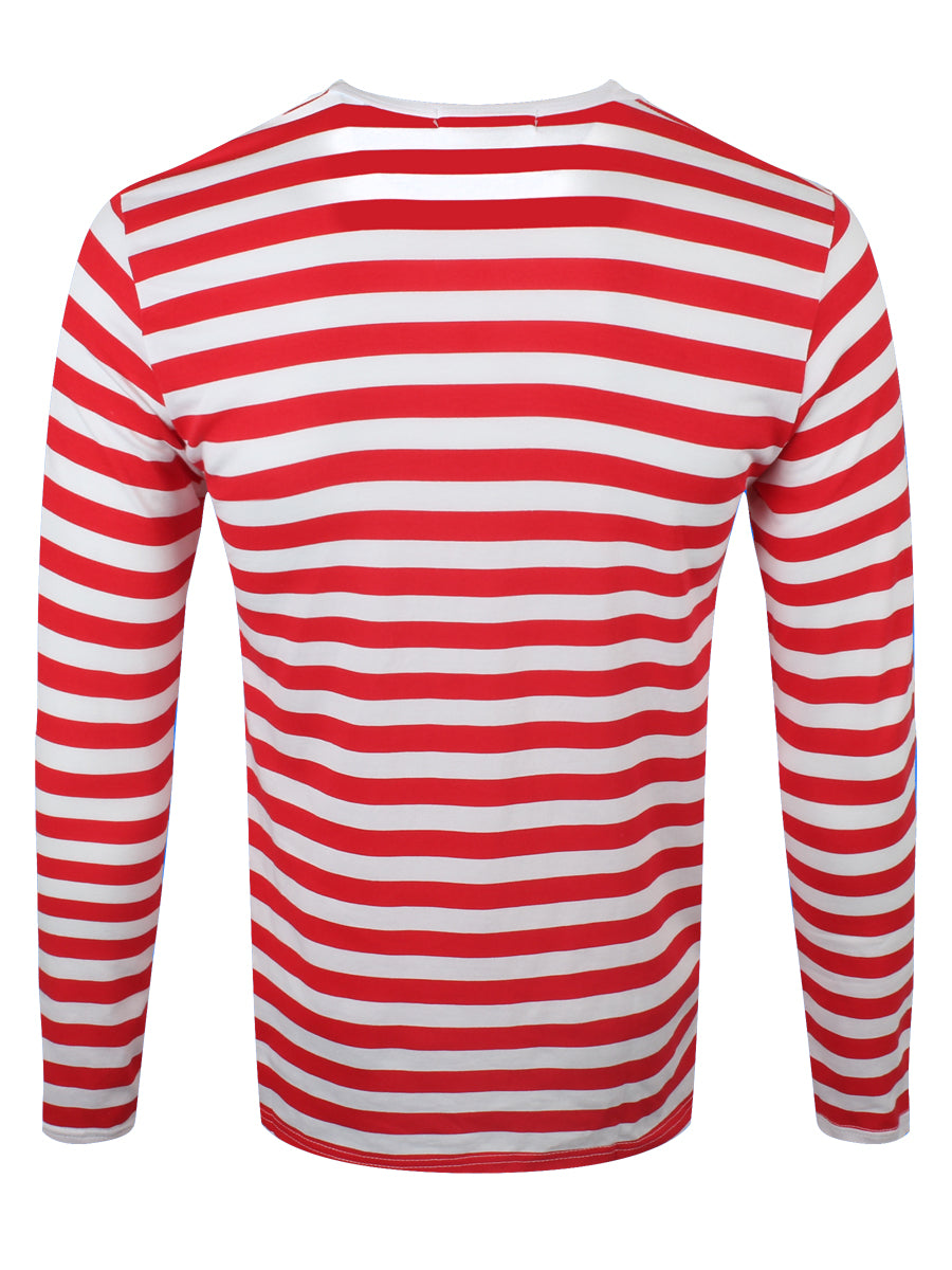 Run & Fly Striped Red and White Long Sleeved T-Shirt