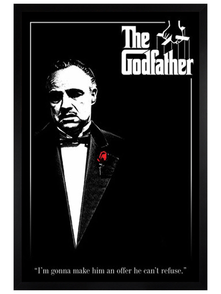 The Godfather Poster - Red Rose Maxi