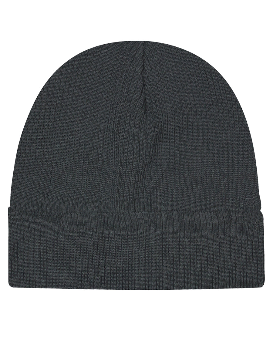 Smoke Grey Slouch Beanie