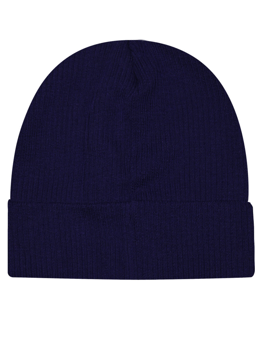 Navy Blue Slouch Beanie