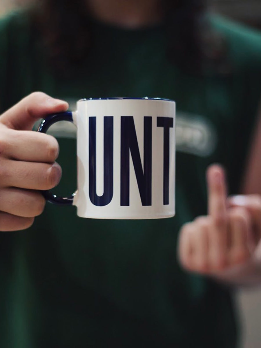 UNT Blue Inner 2-Tone Mug