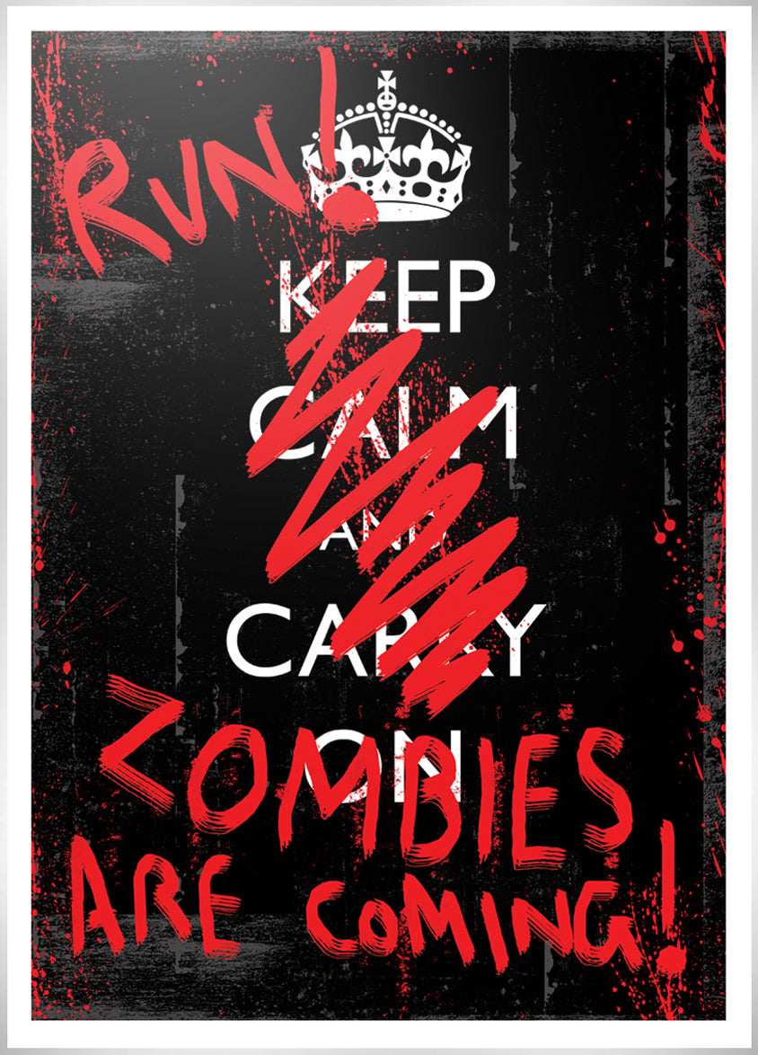 Run! Zombies Are Coming! Poster