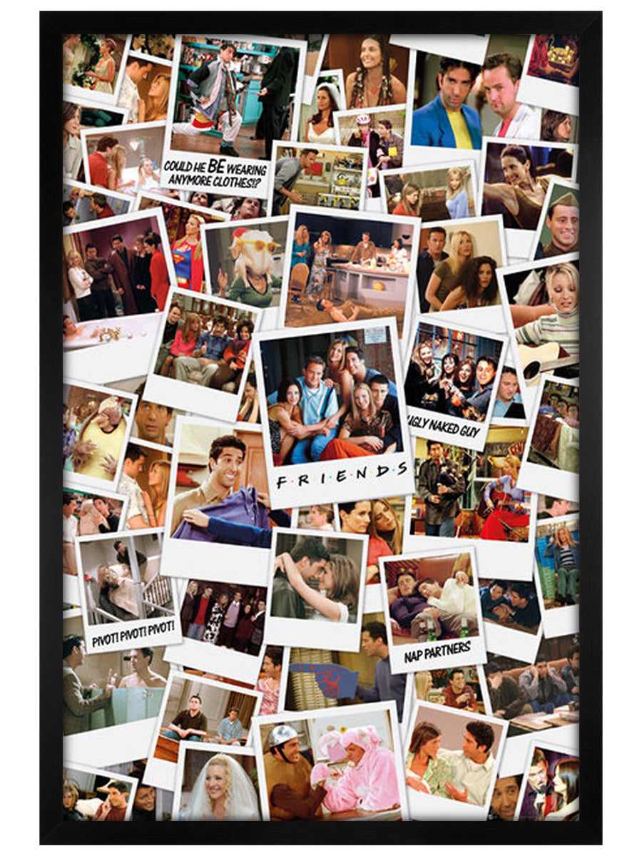 Friends Photo Collage Poster