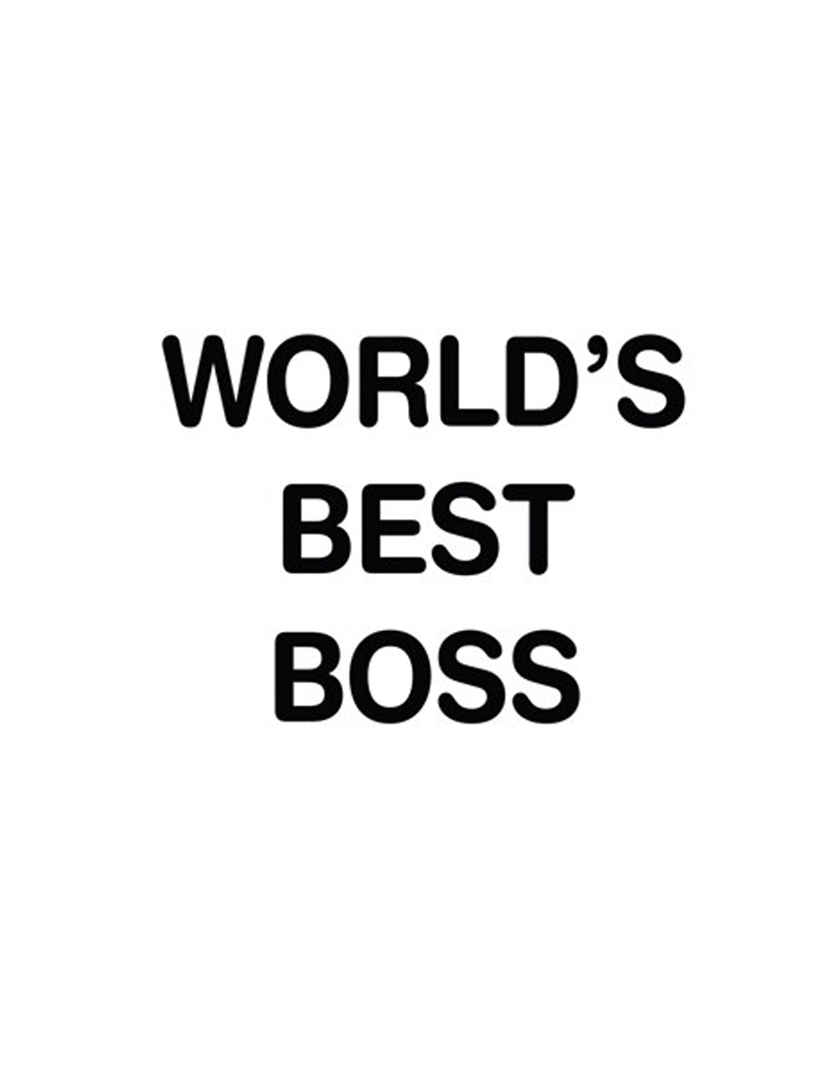 World's Best Boss Mug