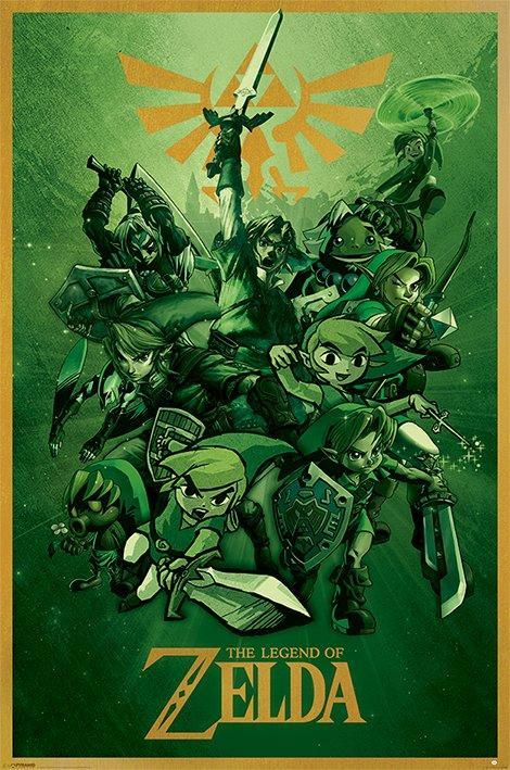 Nintendo The Legend Of Zelda Poster