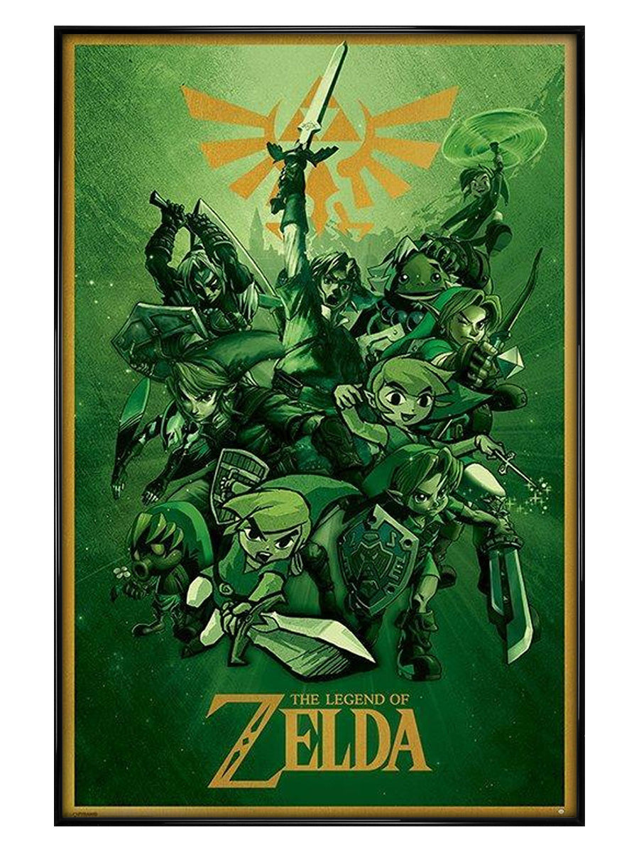 Nintendo The Legend Of Zelda Poster