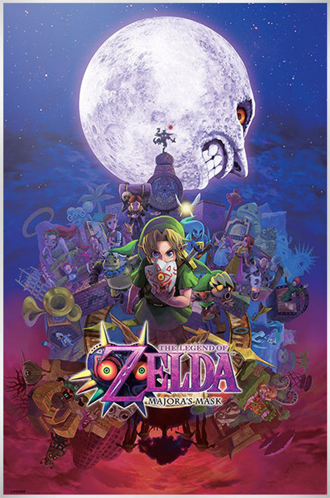 Nintendo Zelda Majora's Mask Poster