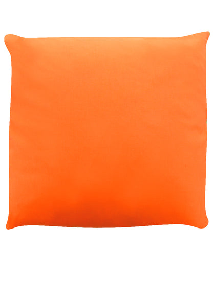 Psycho Penguin Thinking Of You Orange Cushion