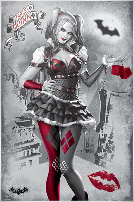 Arkham Knight Harley Quinn Poster