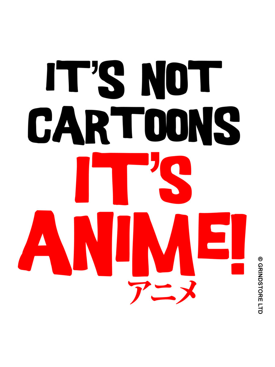 It's Not Cartoons It's Anime Mug