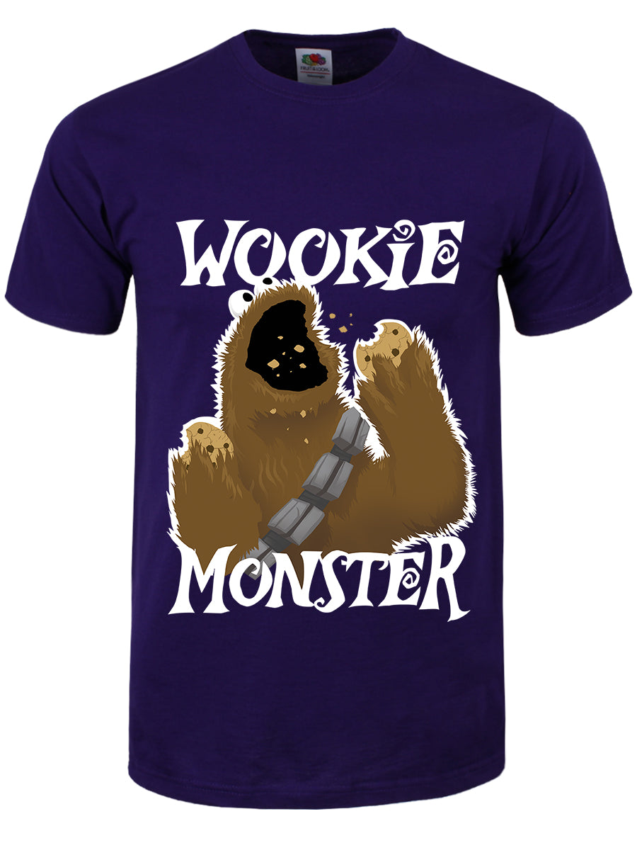 Wookie Monster Men's Purple T-Shirt