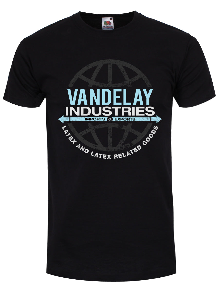 Vandelay Industries Men's Black T-Shirt