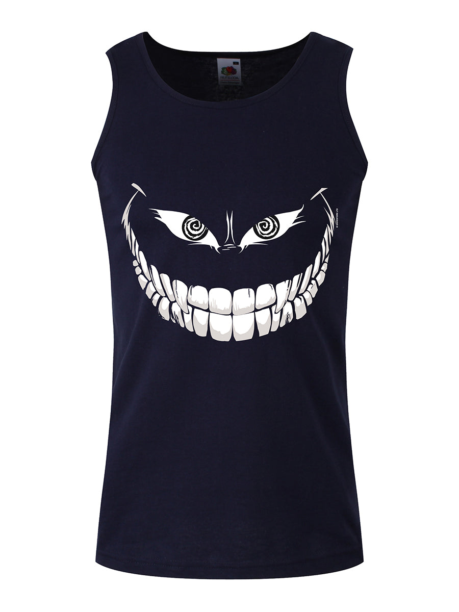 Crazy Monster Grin Men's Navy Vest