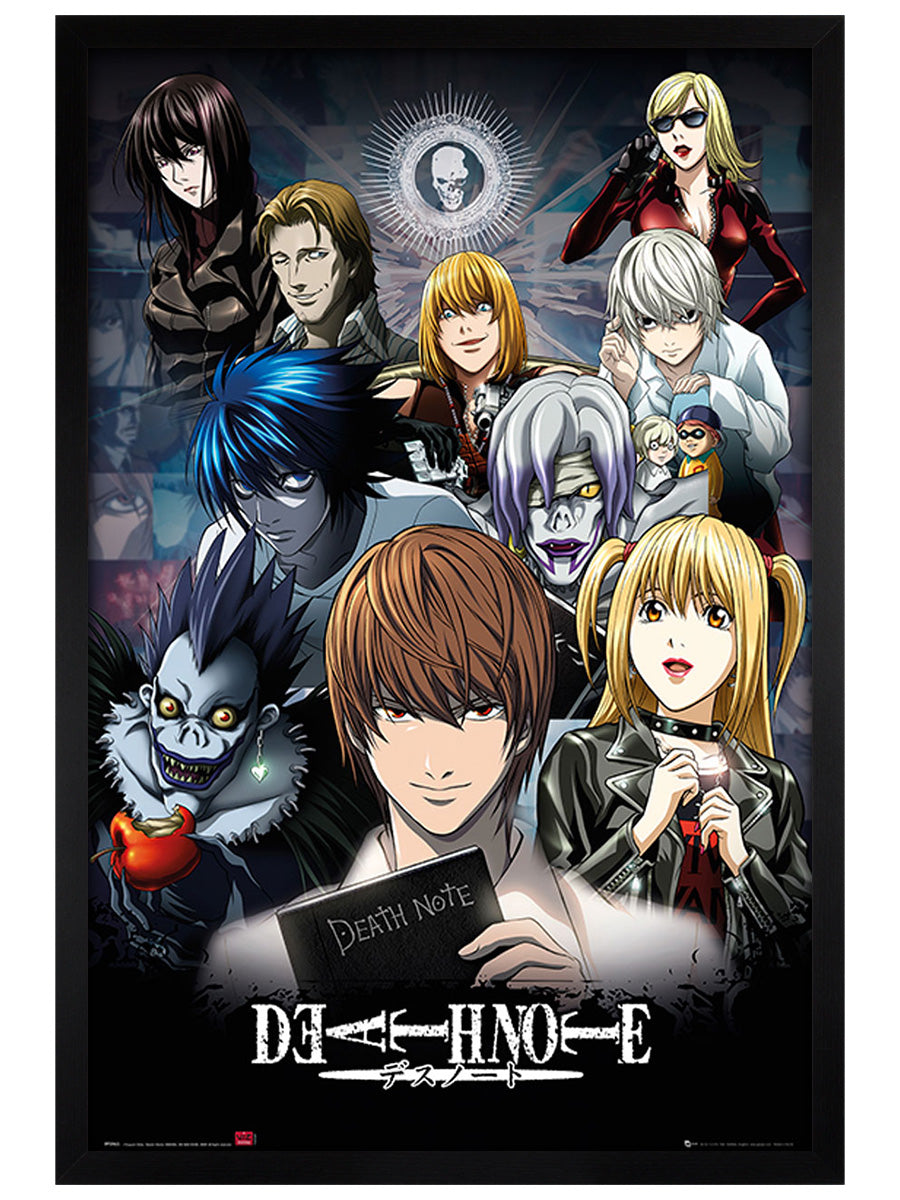 Death Note Characters Poster