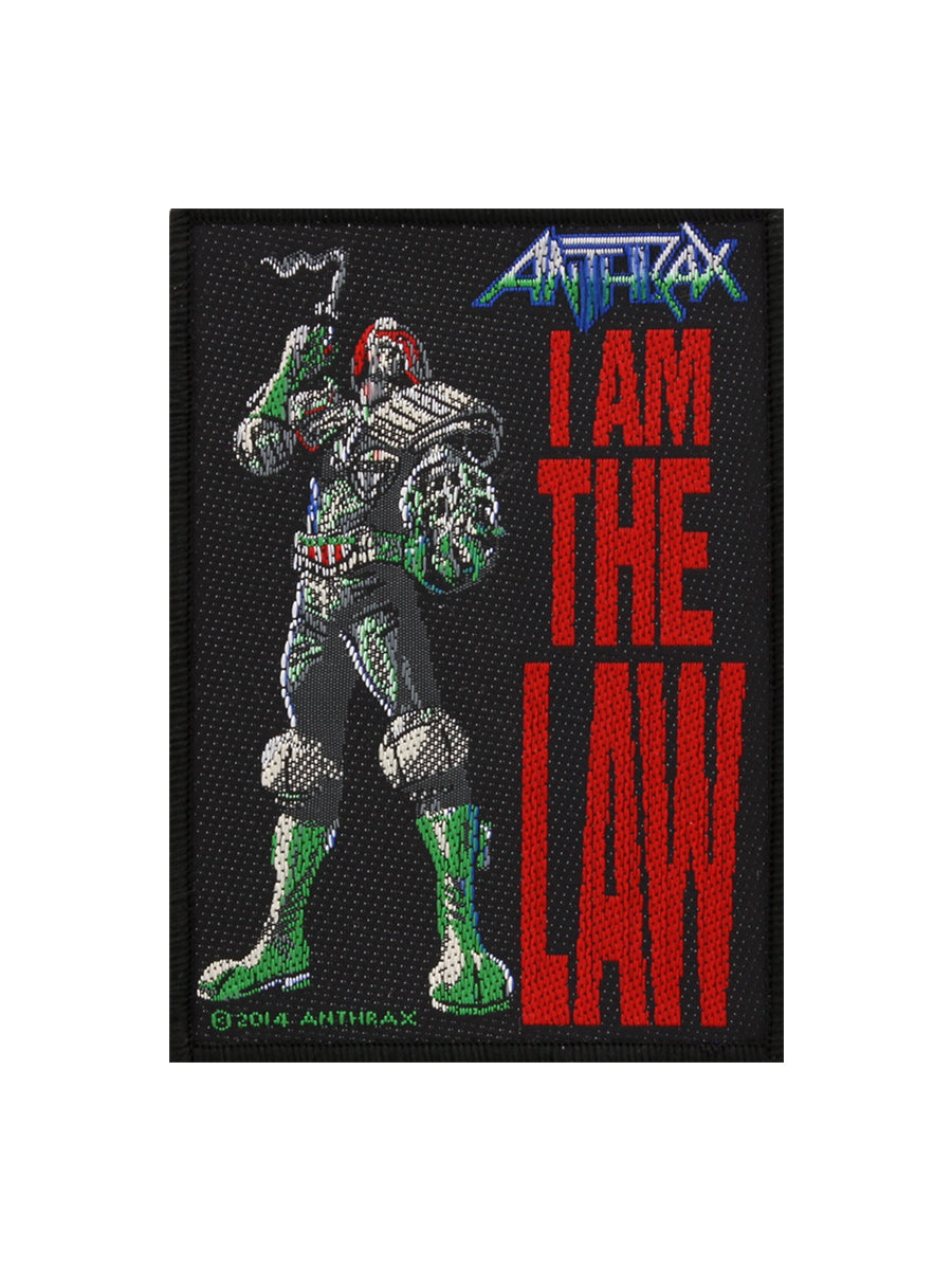 Anthrax I Am The Law Patch