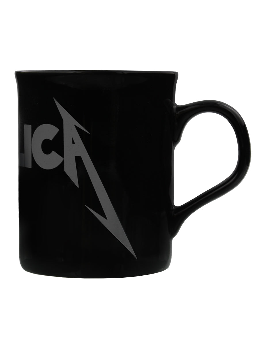 Metallica - Black Grey Logo Mug