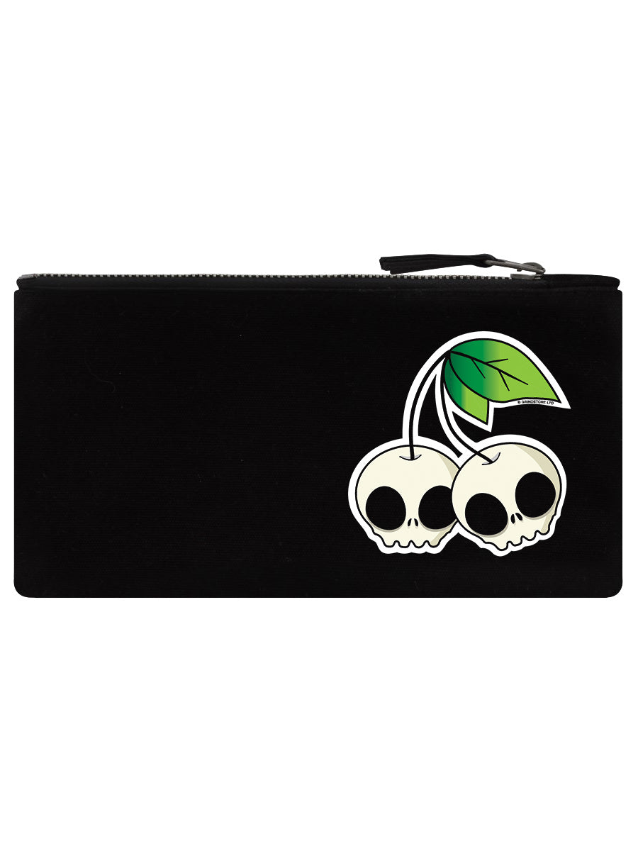 Skull Cherries Pencil Case