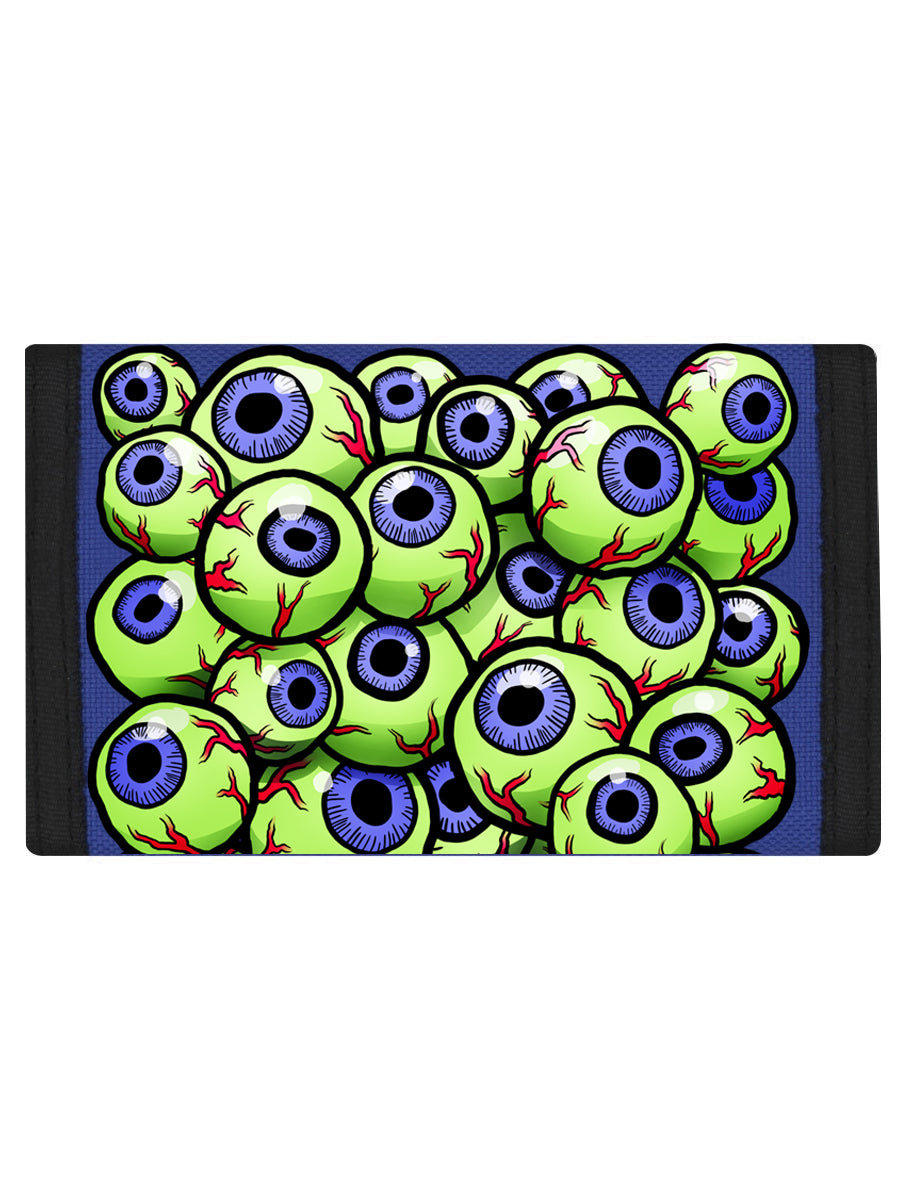 Eyeball Avalanche Blue Ripper Wallet