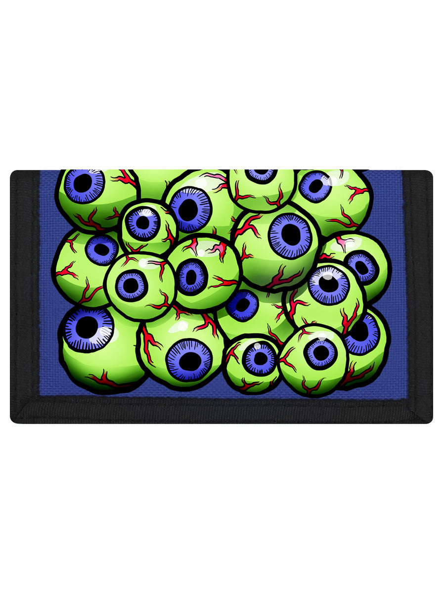 Eyeball Avalanche Blue Ripper Wallet