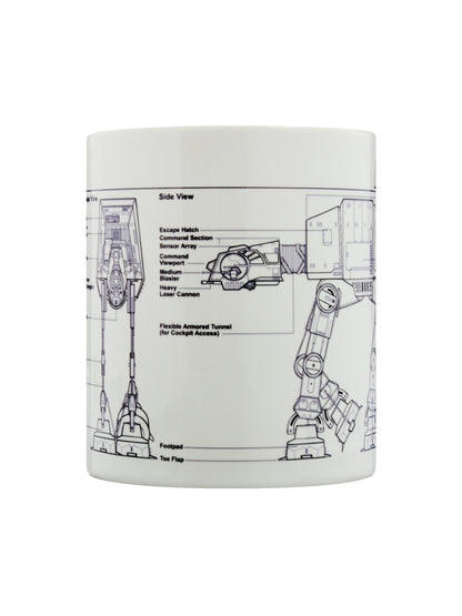 Star Wars AT-AT Sketch Mug