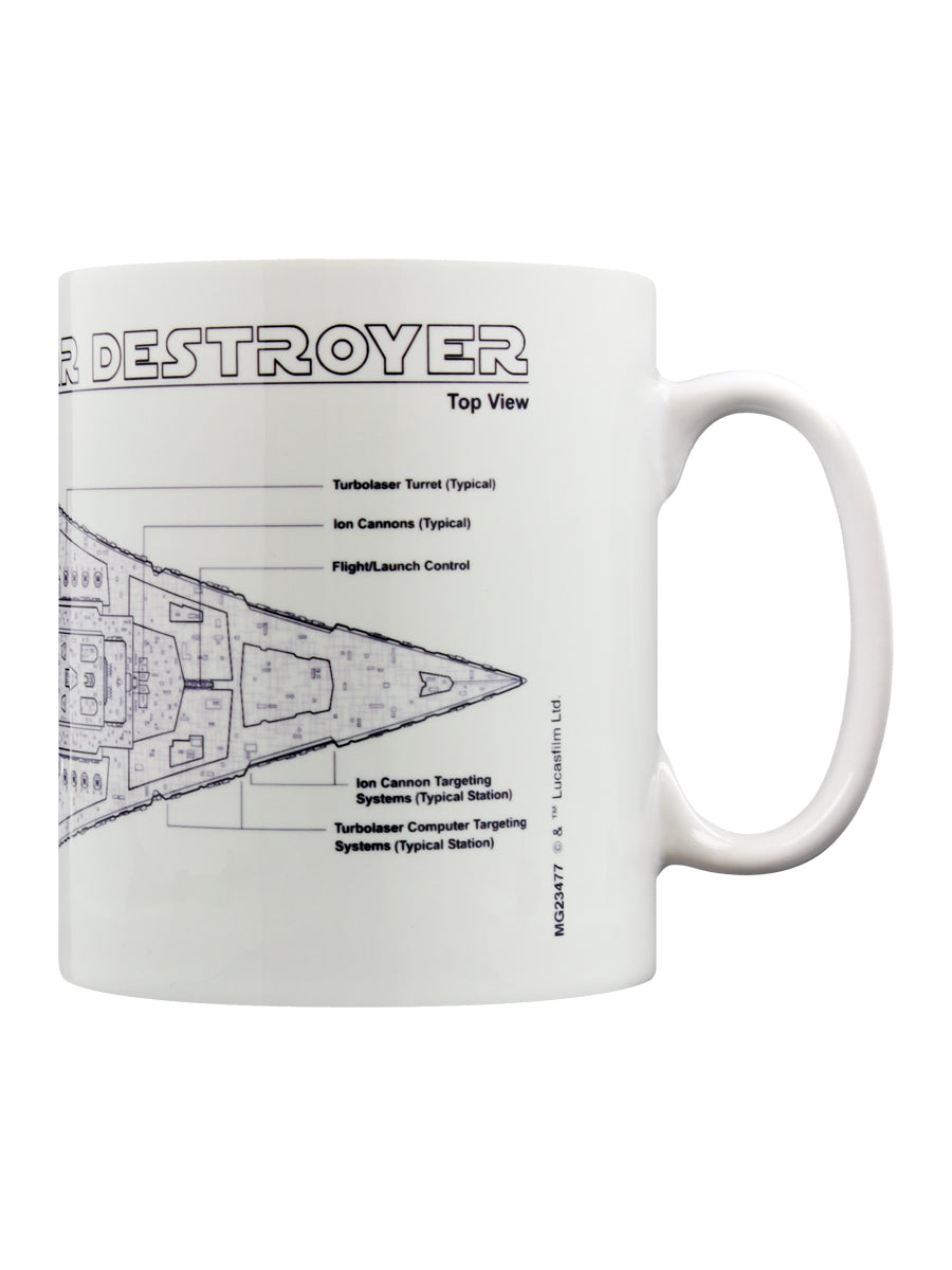 Star Wars Star Destroyer Sketch Mug