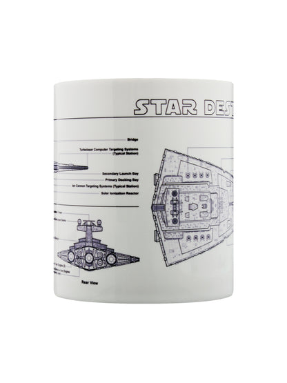 Star Wars Star Destroyer Sketch Mug